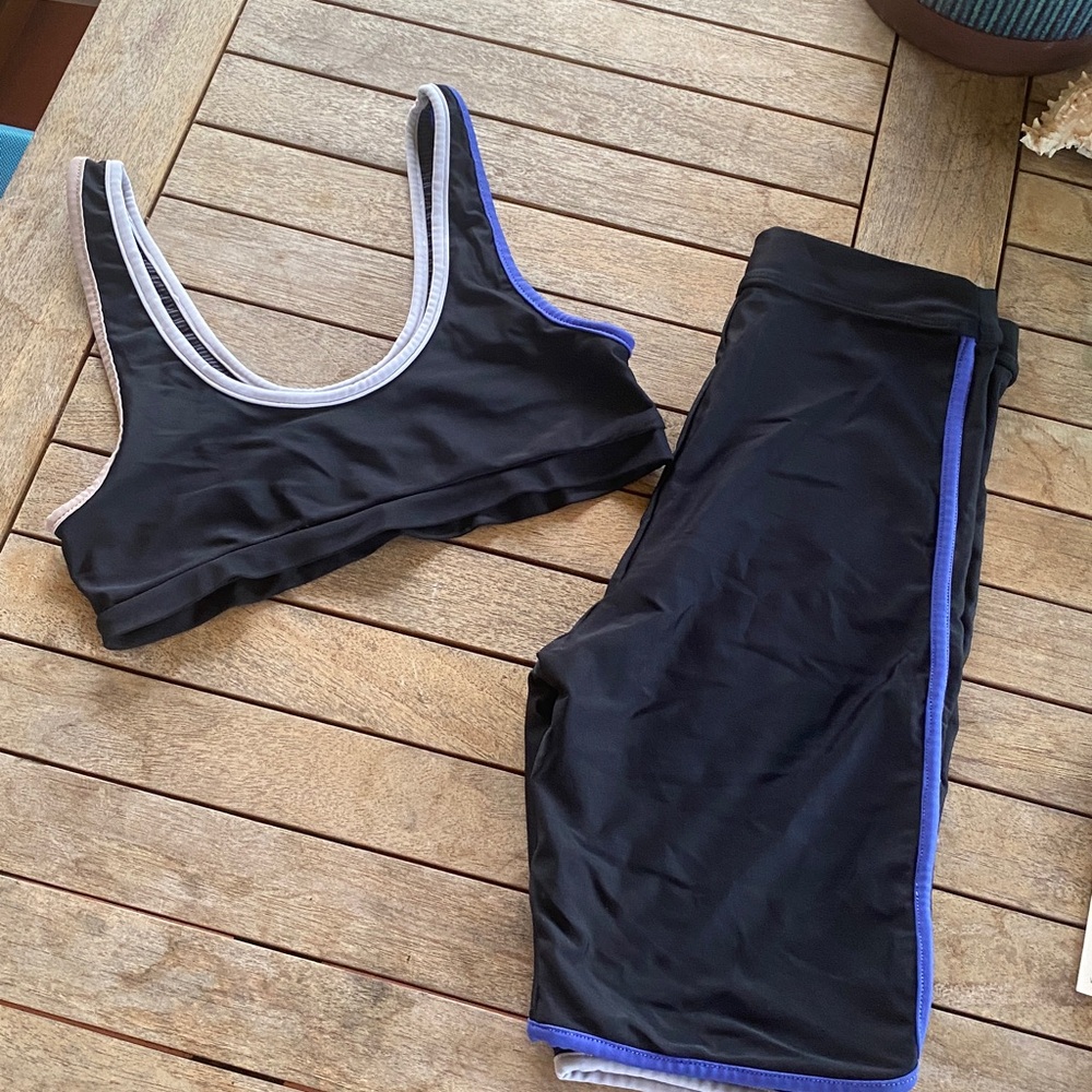 ACACIA Activewear Fox Bottom & Top (set) in Summer Jet sm/petite